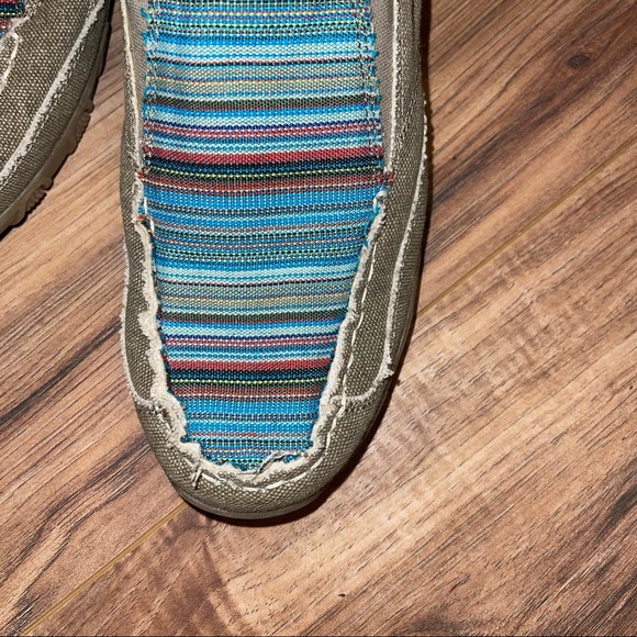 Women’s Serape Roper Shoes Size 7.5 - Picture 2 of 7